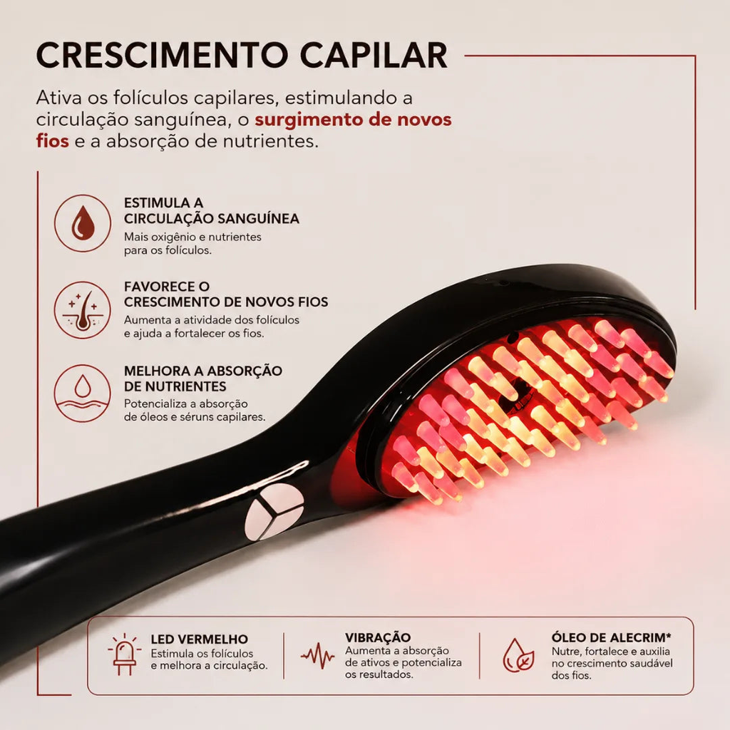 Escova Capilar Anti-Queda