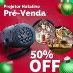 Projetor de Luz de Natal - Lancamento 2025 (BLACK NATAL)