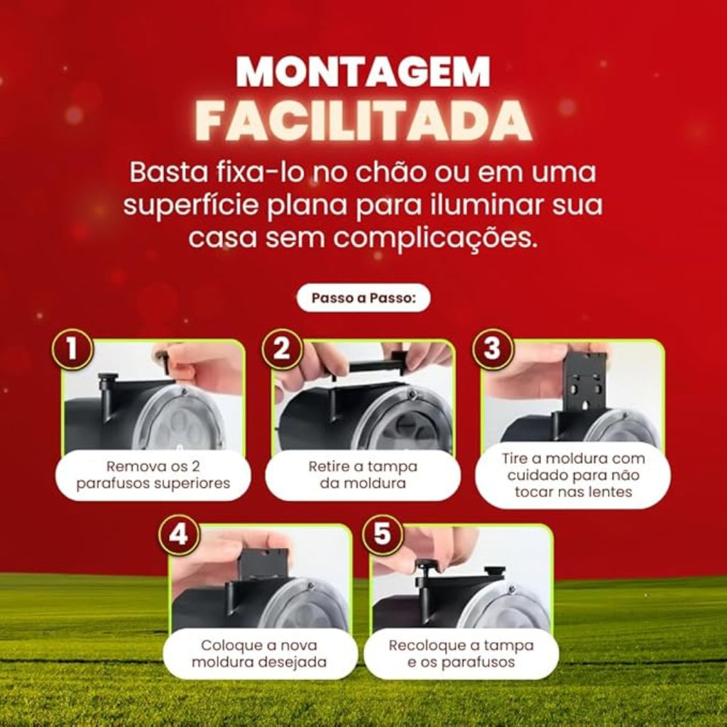 Projetor de Luz de Natal - Lancamento 2025 (BLACK NATAL)
